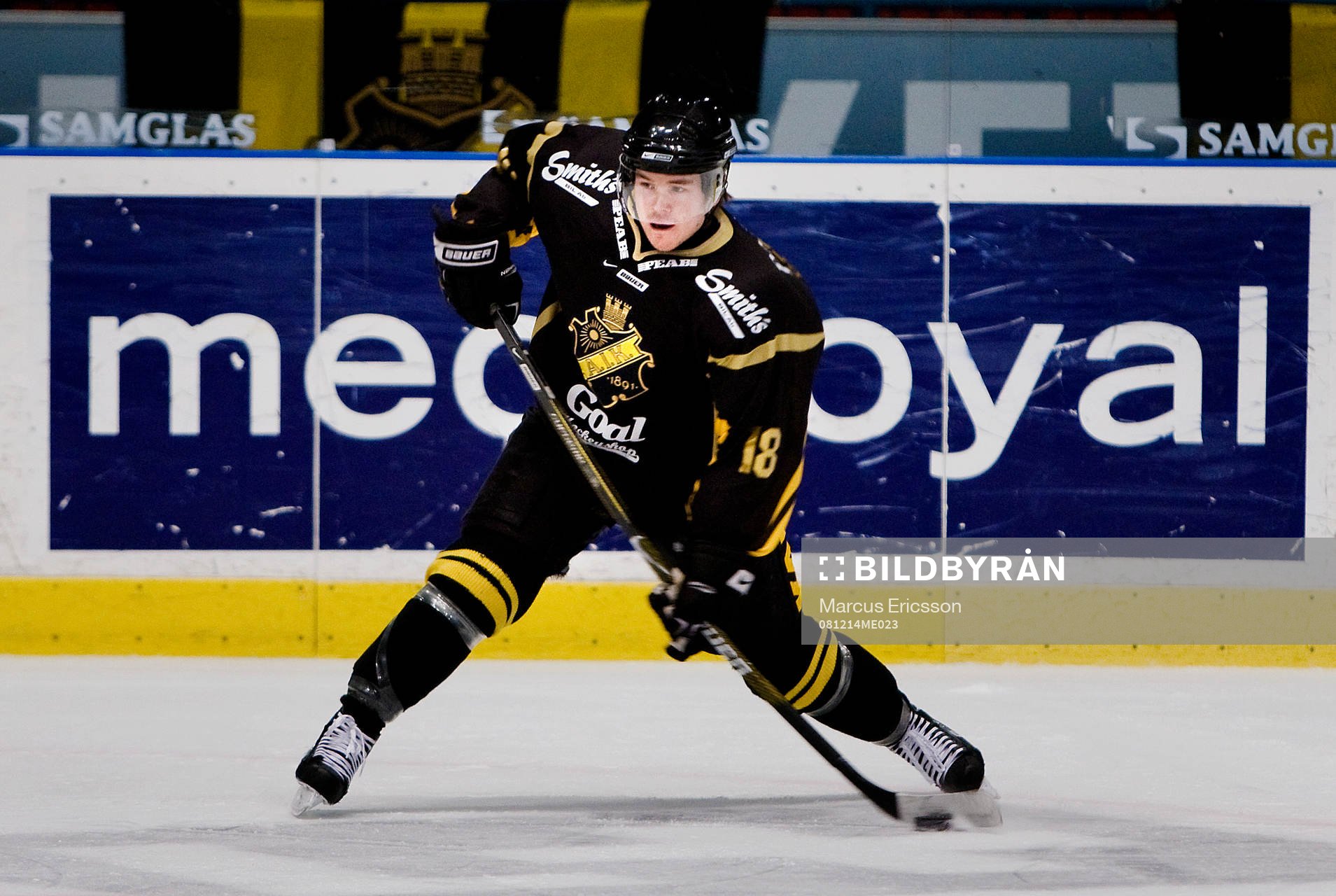 Patrick Bergström, AIK skjuter