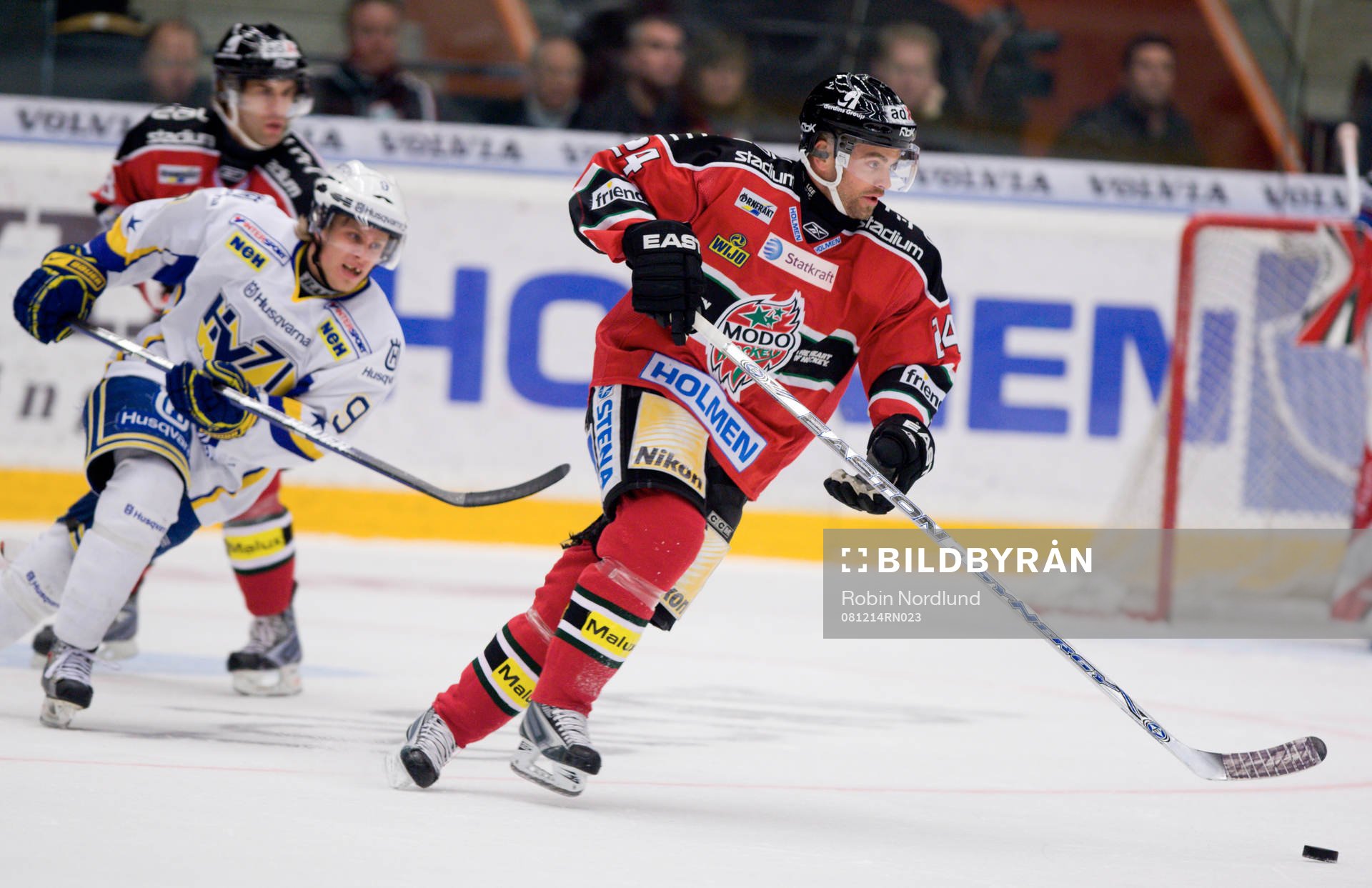 Niklas Sundström, Modo och Mattias Tedenby, HV71
