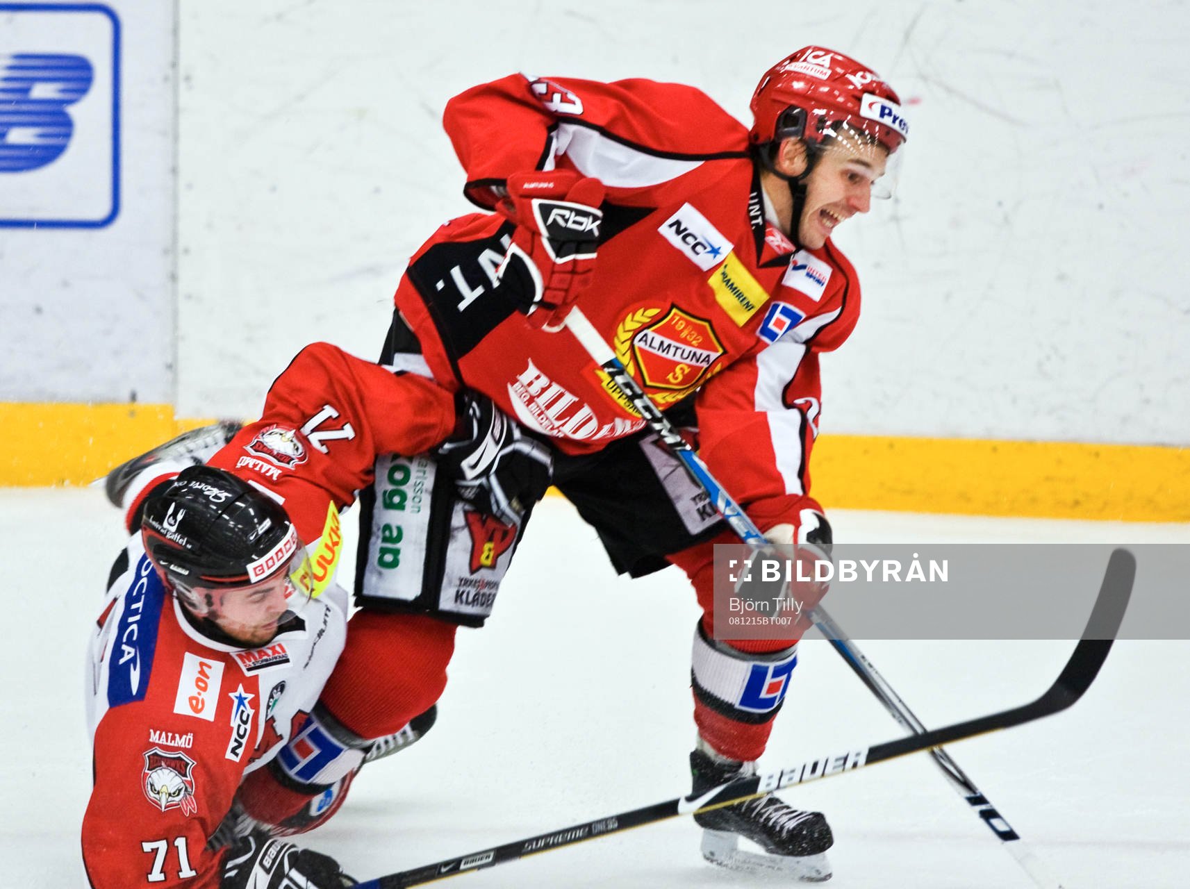 Fredrik Eriksson, Malmö och Andreas Paulsson, Almtuna