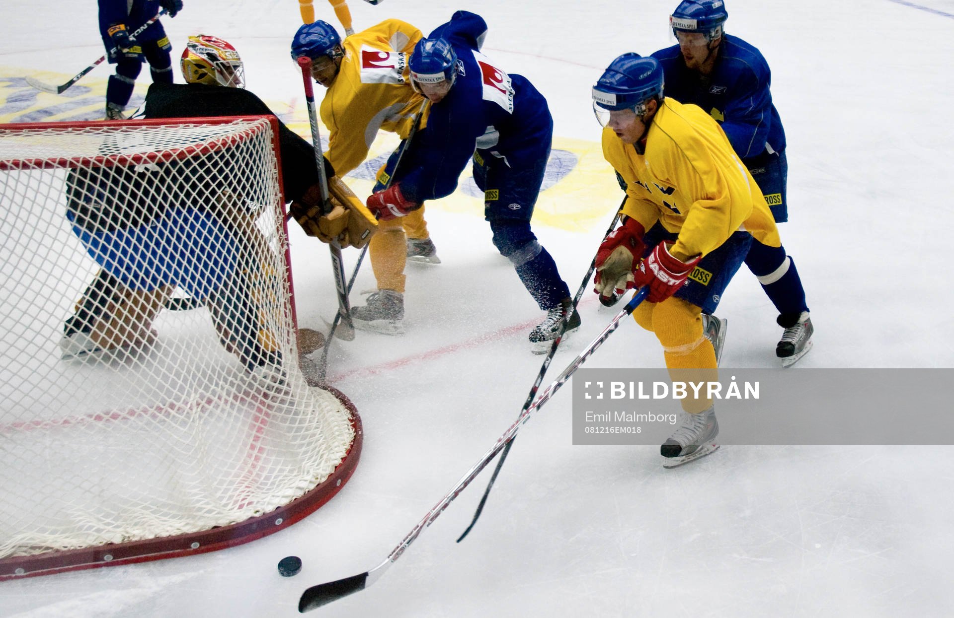 Ishockey, Sverige träning