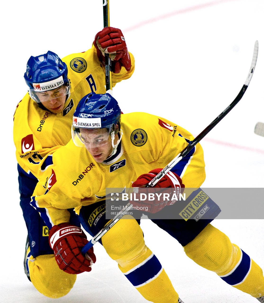Fredrik Hynning, Sverige och Johan Andersson, Sverige
