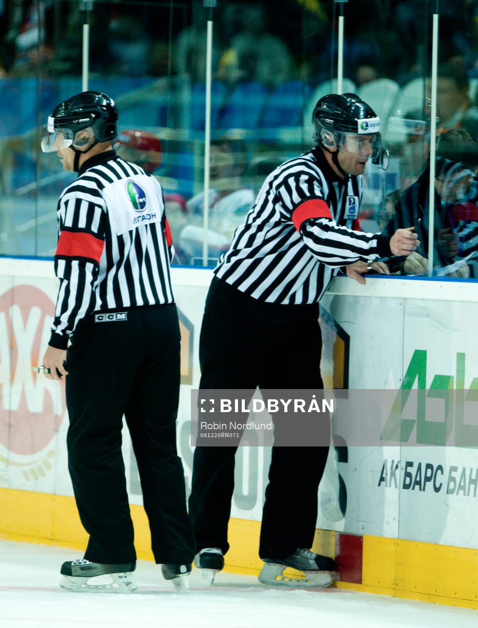 Sören Persson och Ulf Rönnmark, domare