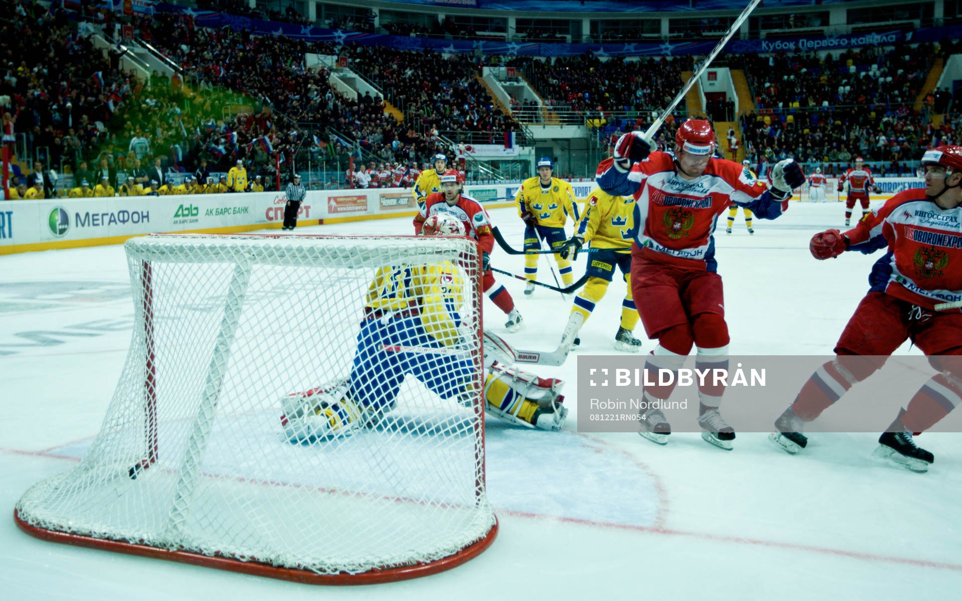 Denis Kulyash, Ryssland gör 6-1 på Johan Backlund,
