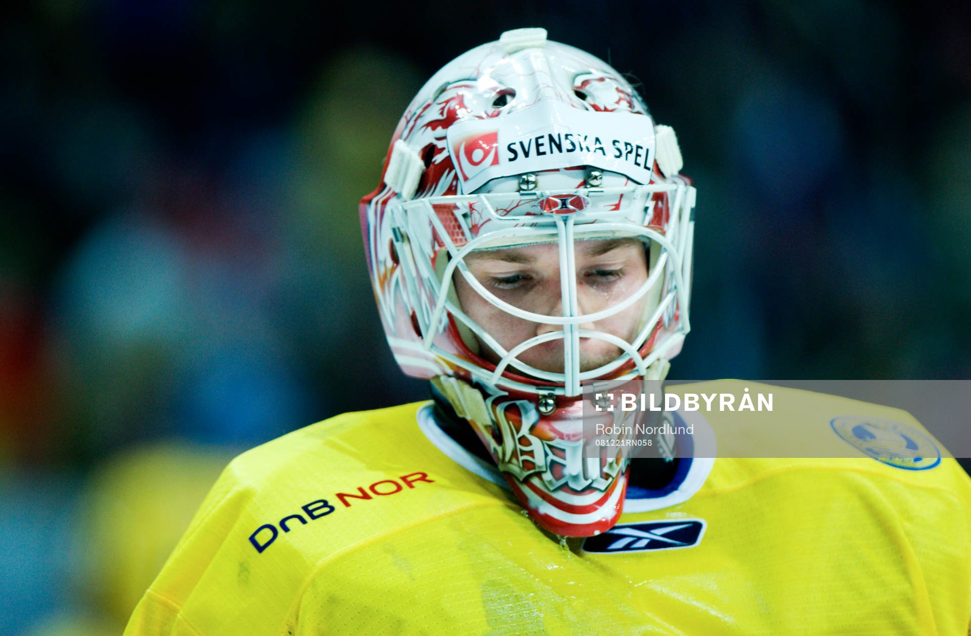 Johan Backlund, Målvakt
