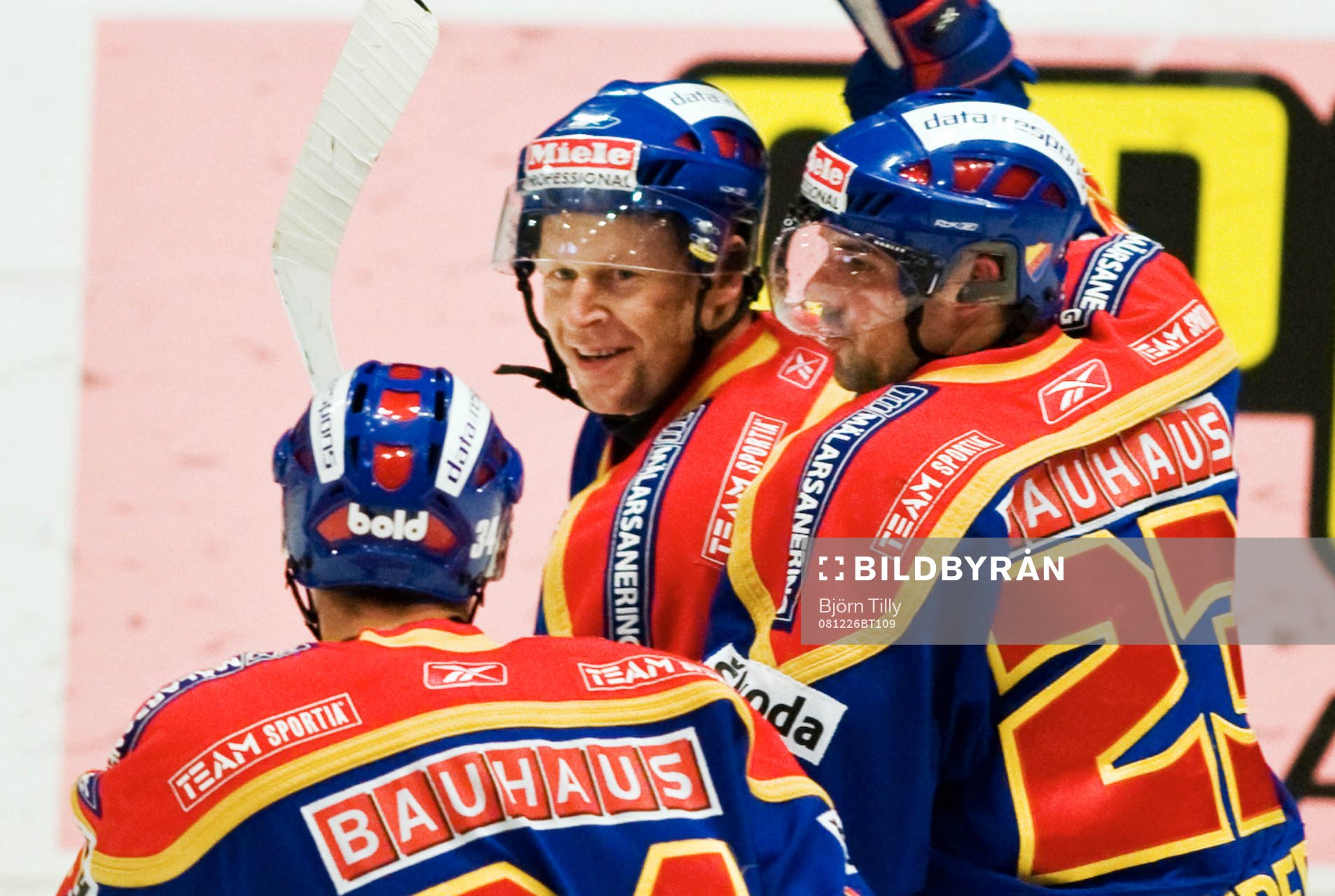 Marcus Ragnarsson och Fredrik Bremberg, Djurgården. Jubel