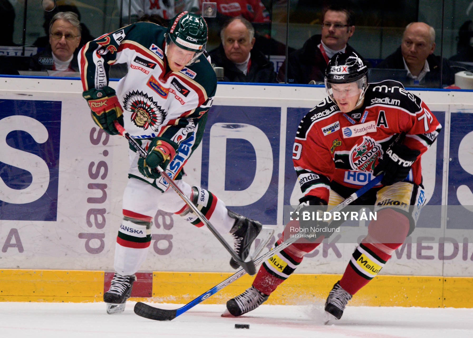 Toni Söderholm, Frölunda och Fredrik Warg, Modo