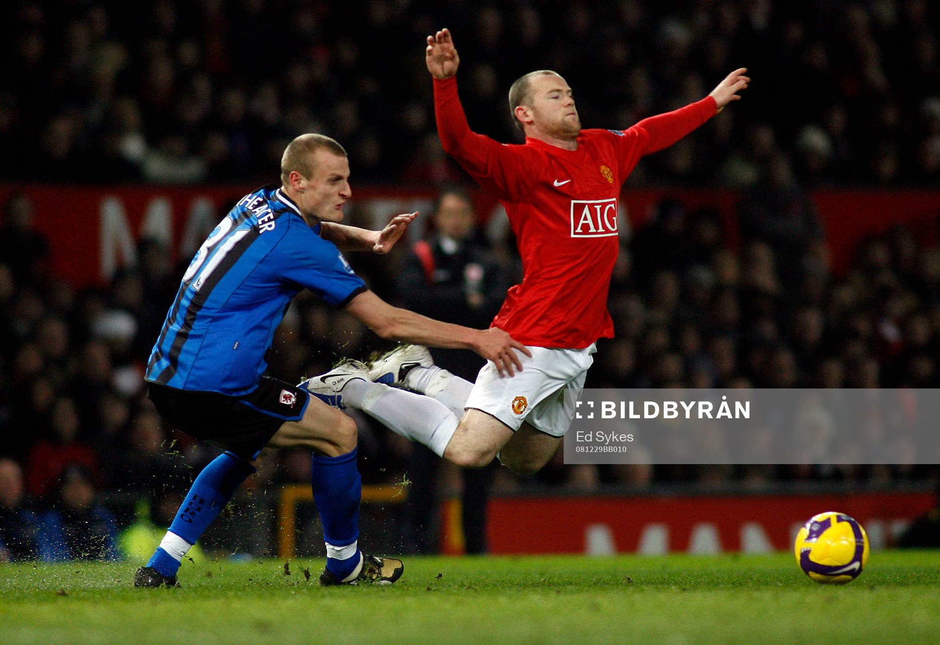 Fotboll, Premier League (Engelsk Liga) Manchester United -