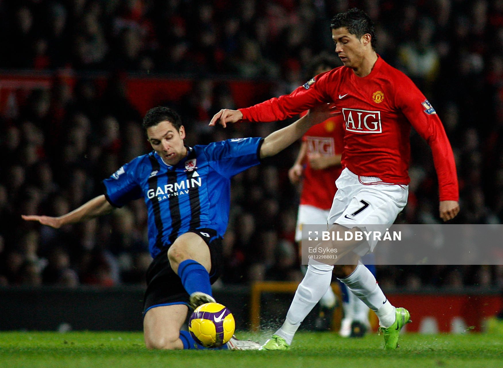  Stuart Downing, Middlesbrough och Cristiano Ronaldo, Manchester United