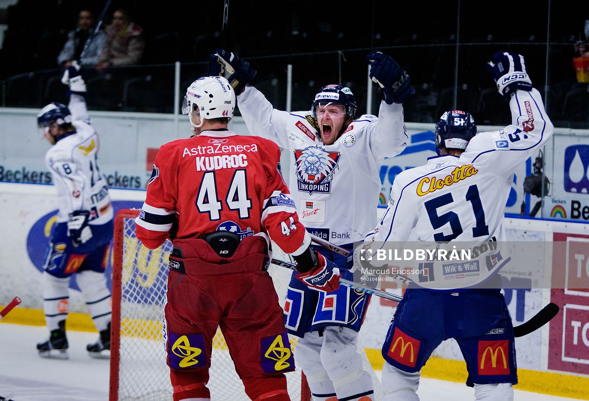 Daniel Fernholm och Mikael Håkansson, Linköping jubel