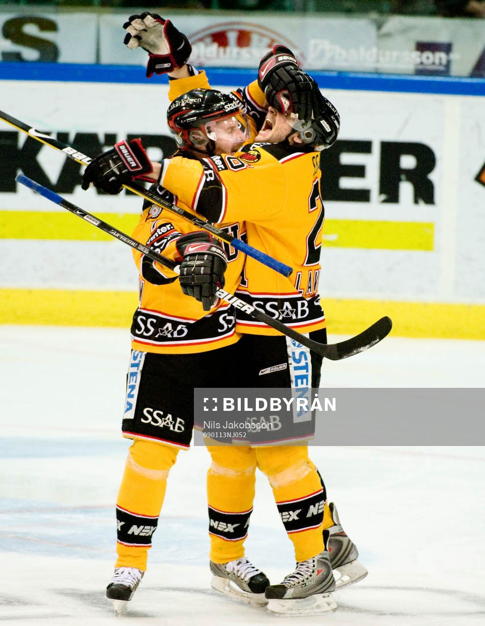 Jan Sandström, Mikael Lidhammar, jubel