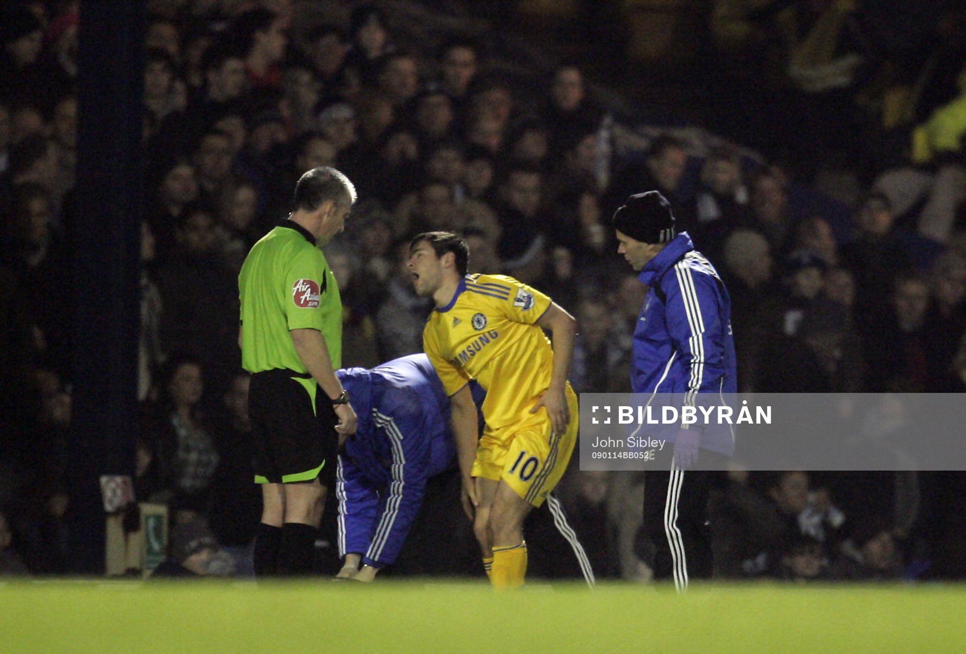 Joe Cole, Chelsea, skadad