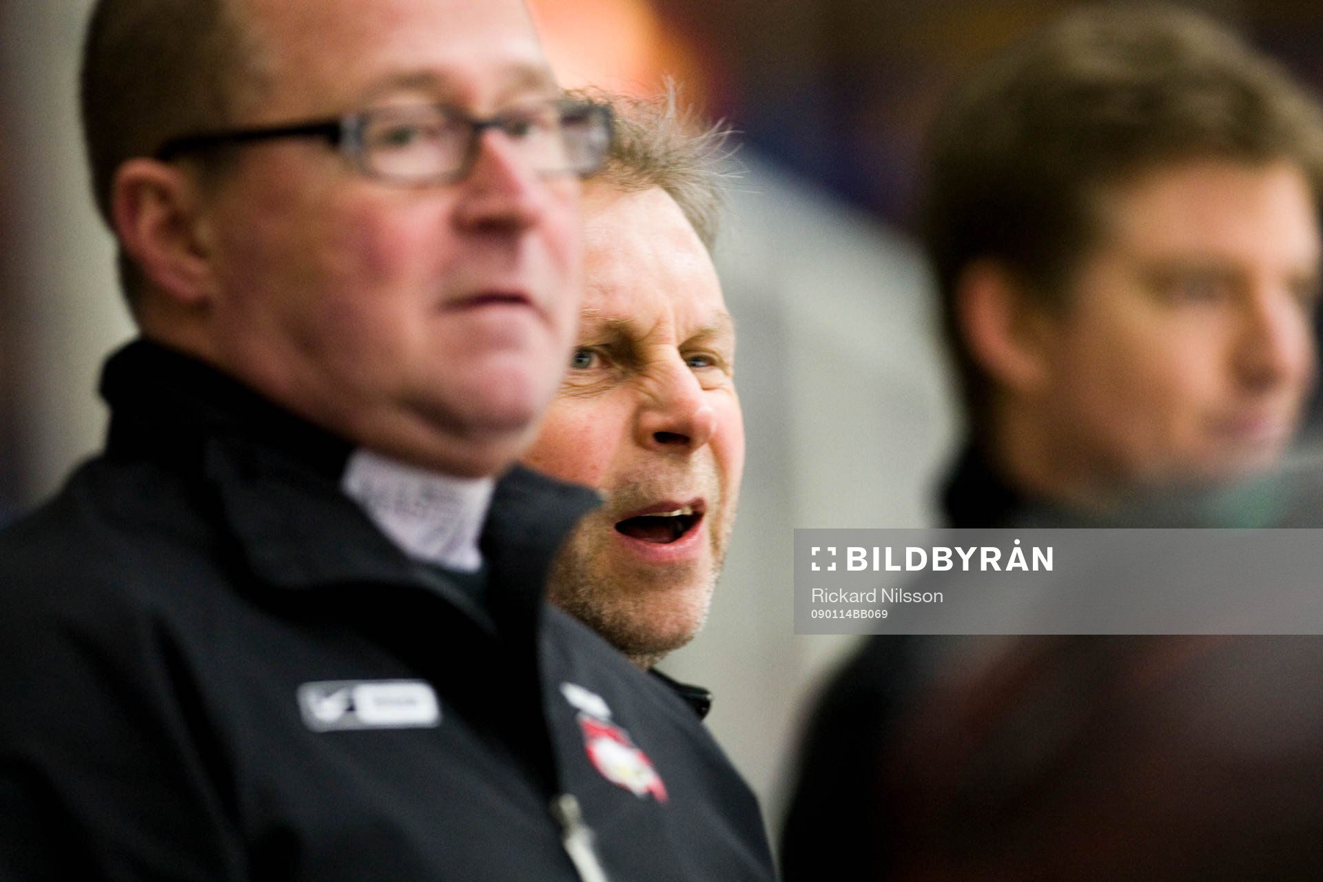 PeO Larsson, sportchef och Göran Karlström, tränare