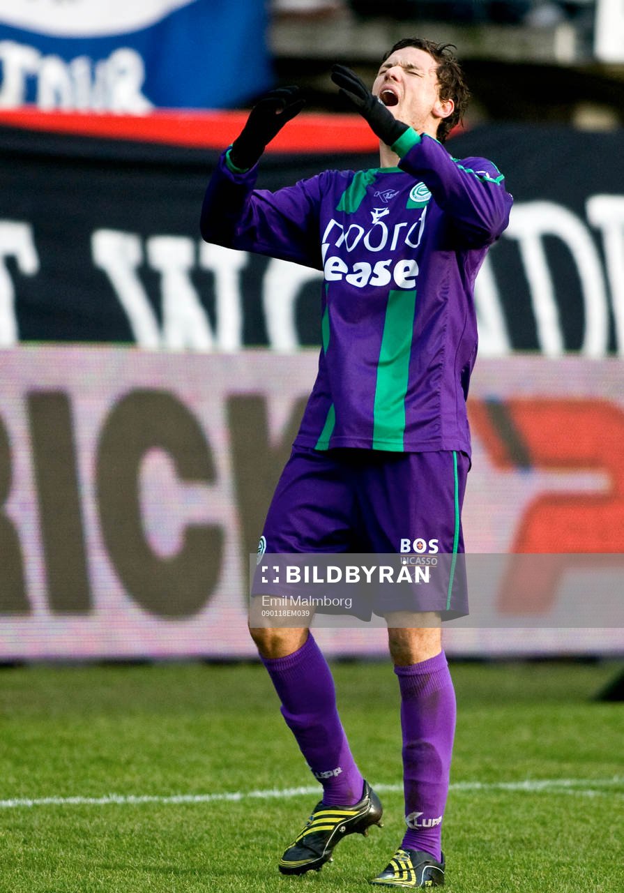 Marcus Berg, Groningen. Besviken