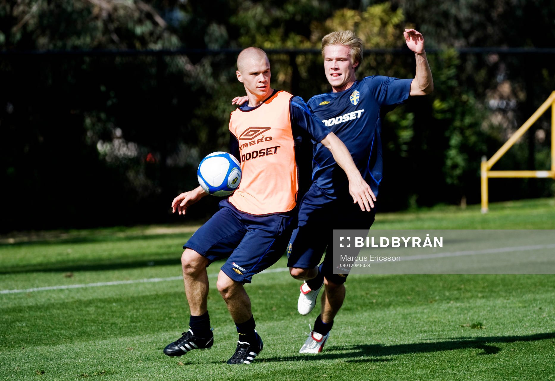 Samuel Holmén och  Andreas Landgren