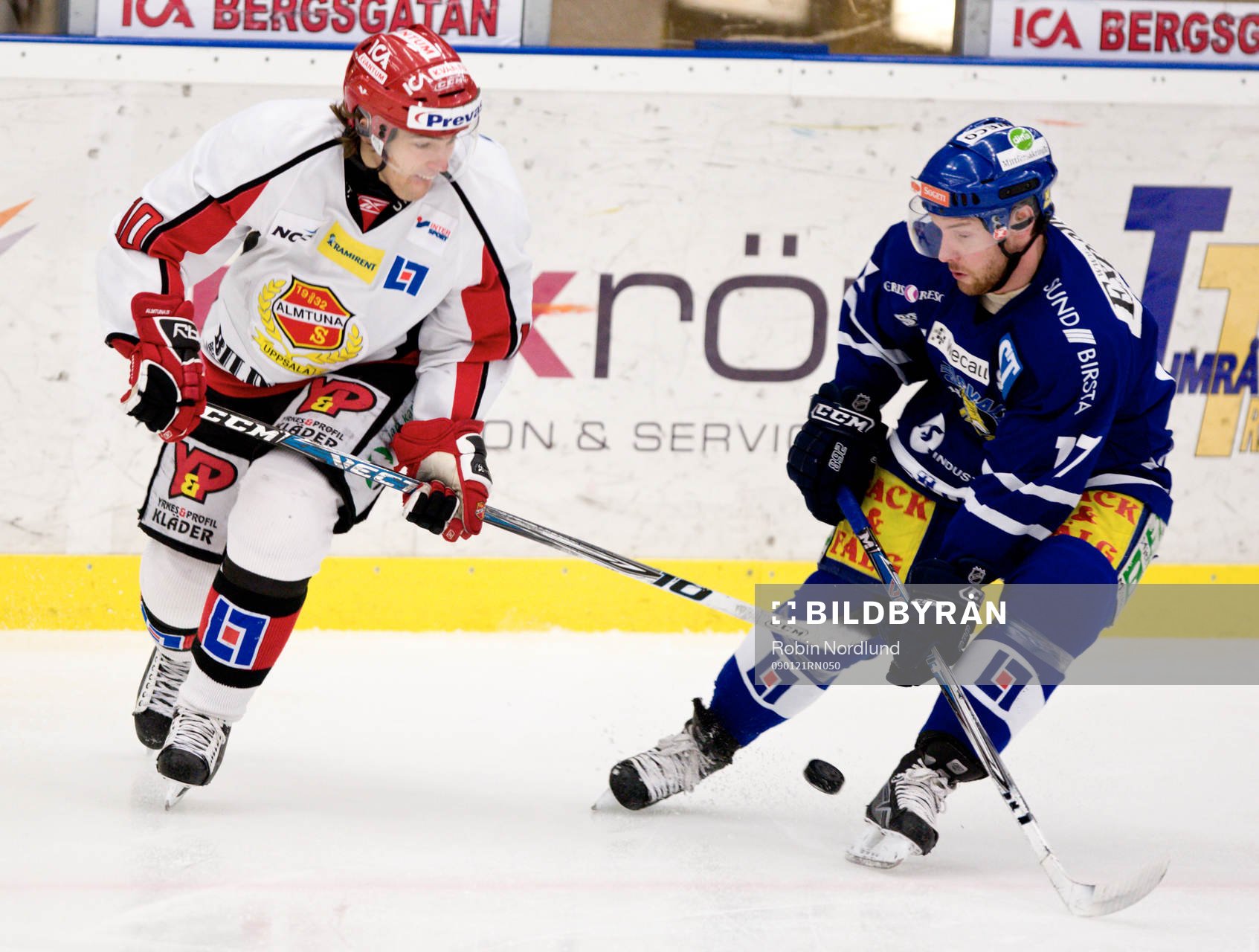 Fredrik Vestberg, Almtuna och Nicklas Westerlind, Sundsvall