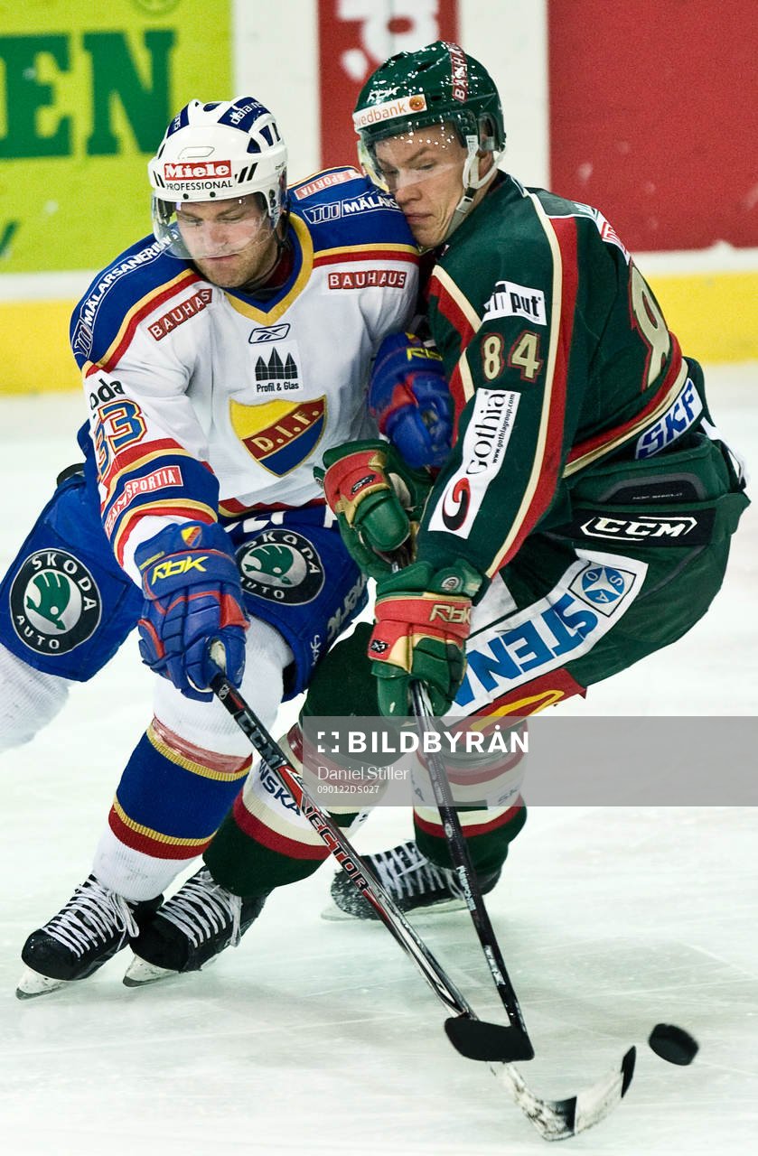 Patric Blomdahl, Frölunda. Timmy Pettersson, Djurgården