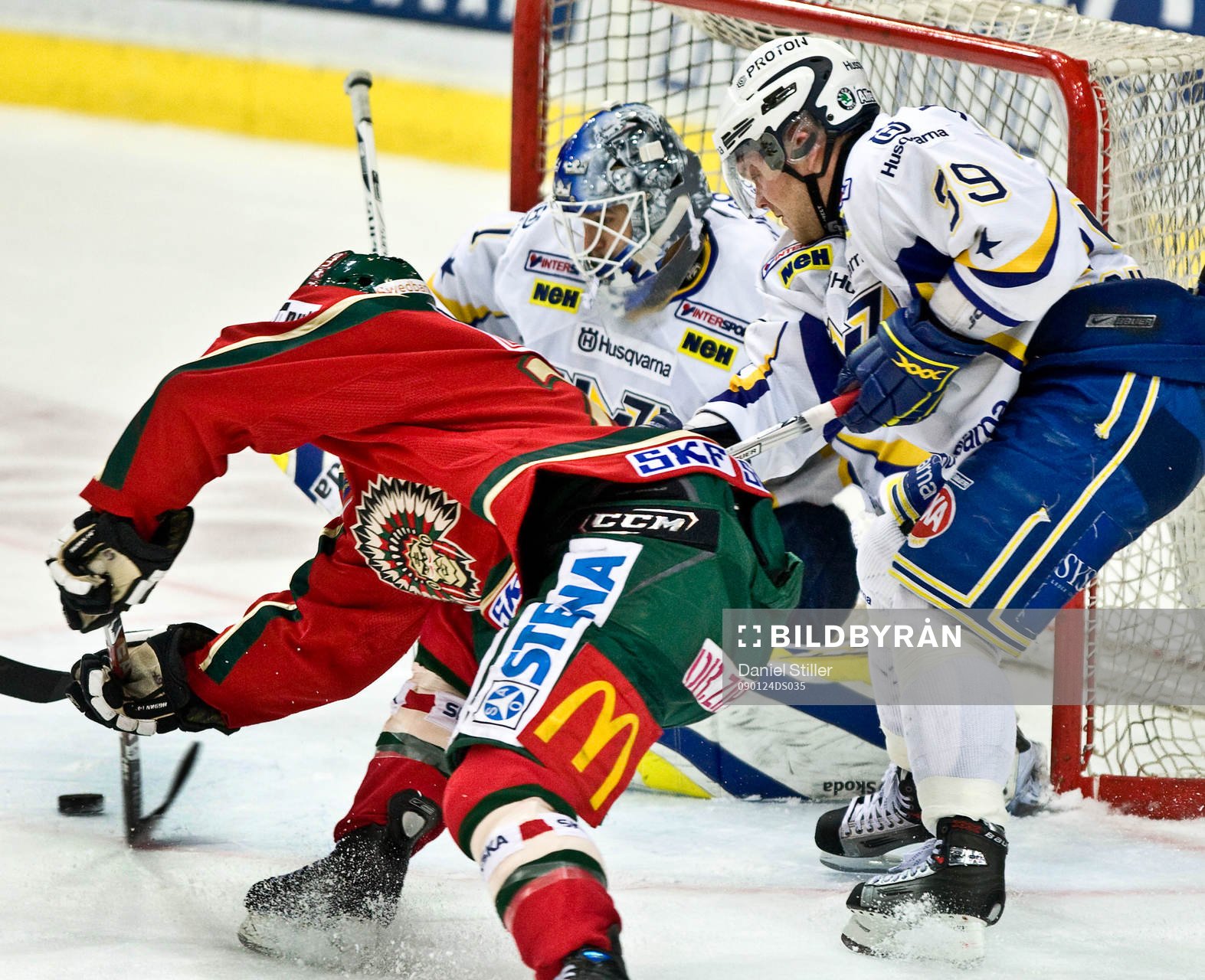 Johan Pohl, Frölunda, avgör i förlängning