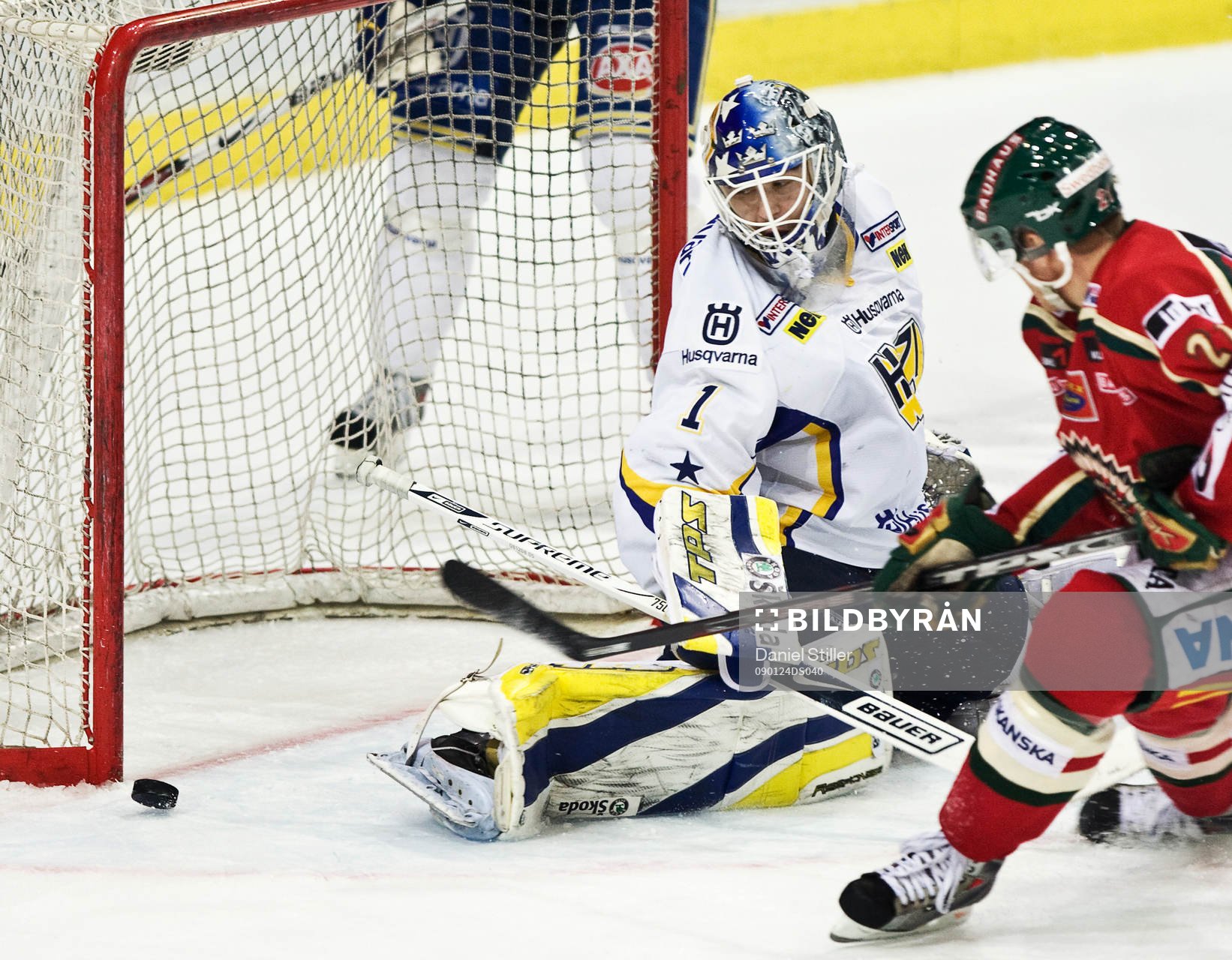 Stefan Liv, målvakt, HV71. Mikael Johansson, Frölunda