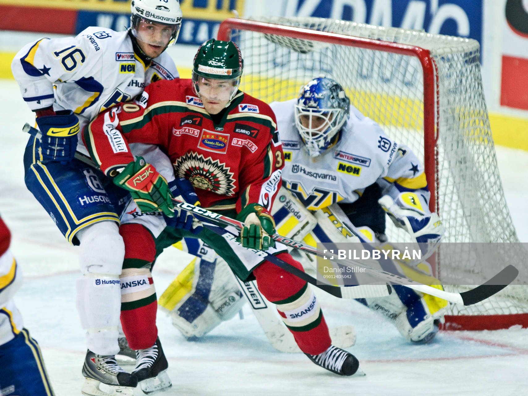 Jonas Johnson, Frölunda. Kristopher Beech, HV71