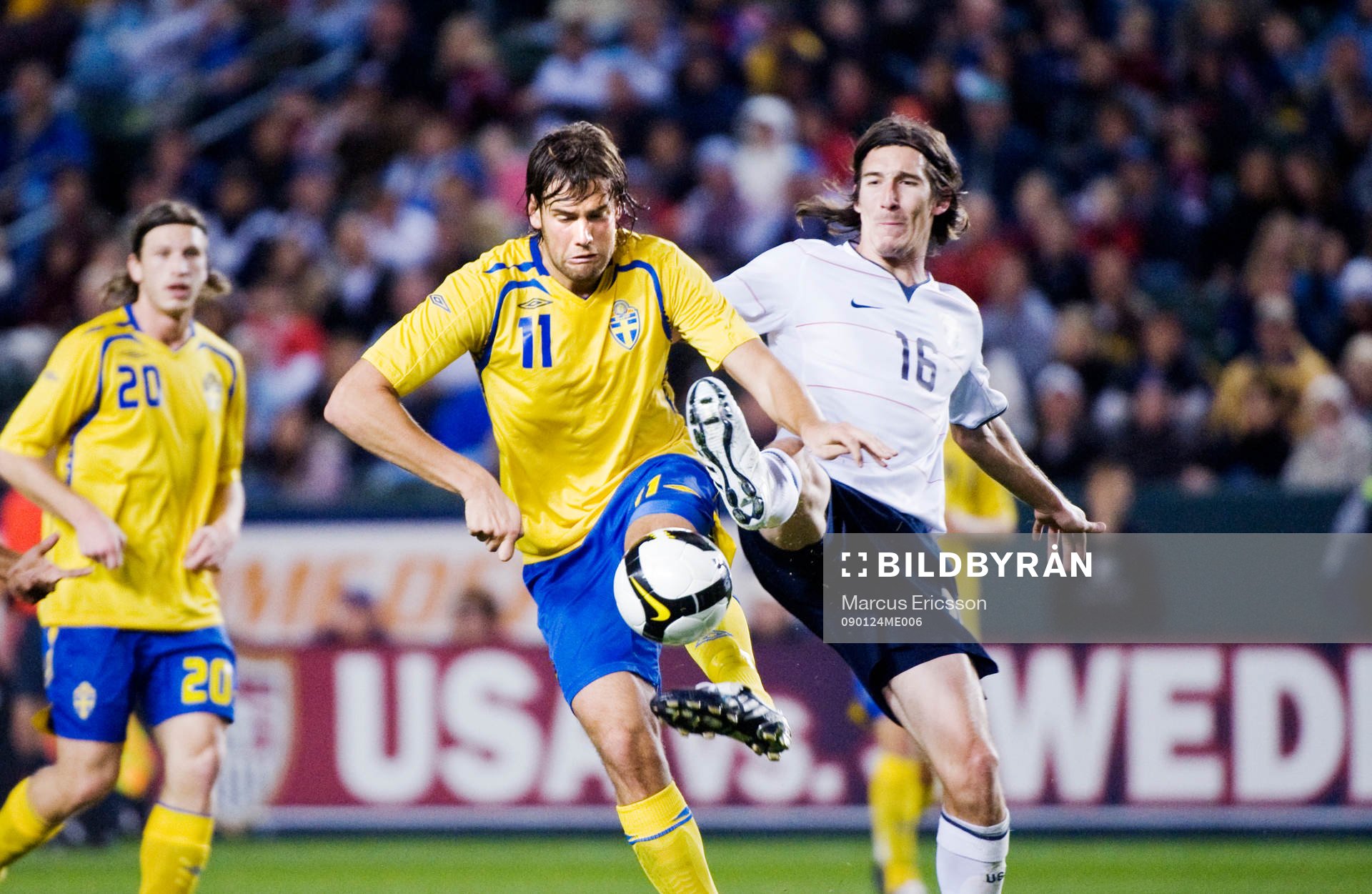 Mikael Dahlberg, Sverige och Sacha Kljestan, USA