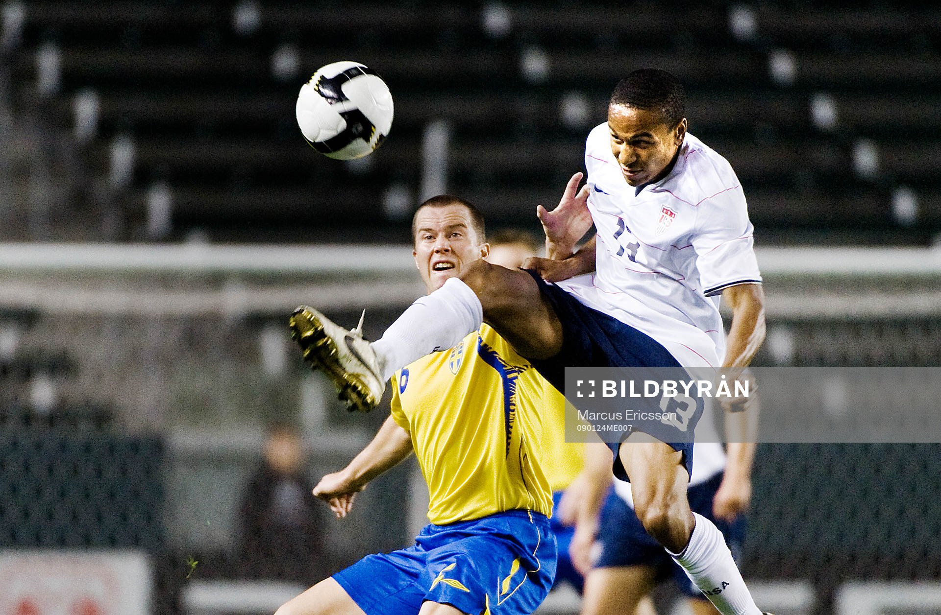 Daniel Andersson, Sverige och Ricardo Clark, USA