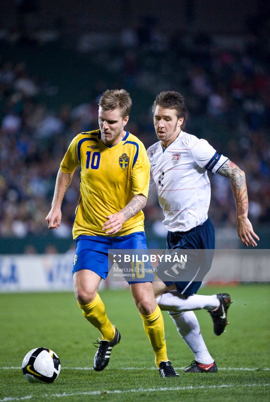 Andreas Dahl, Sverige och Danny Califf, USA