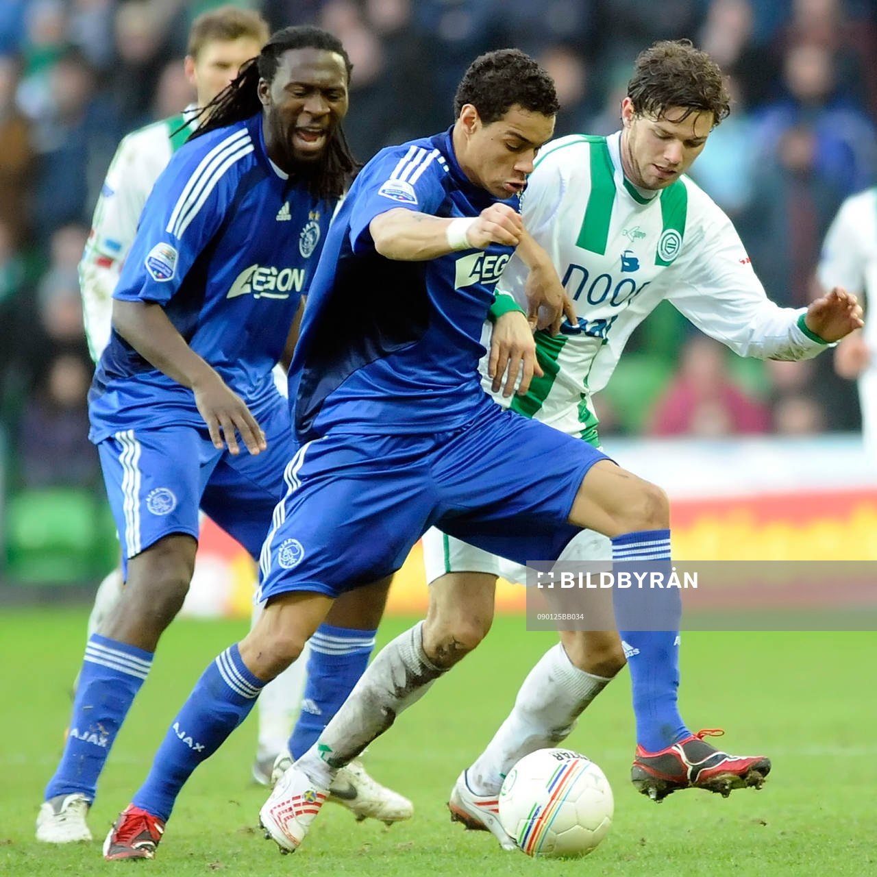 Gregory van der Wiel och Marcus Berg