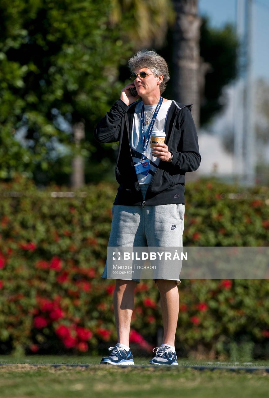 Pia Sundhage, förbundskapten USA Dam