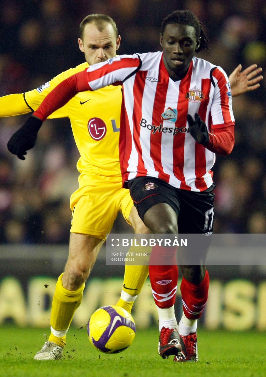 Kenwyne Jones, Sunderland och Danny Murphy, Fulham