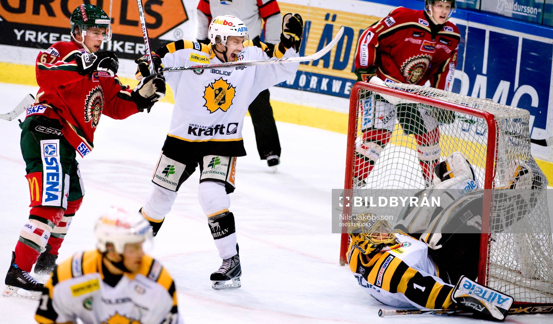 John Pohl, Frölunda, Erik Andersson, Andreas Hadelöv,