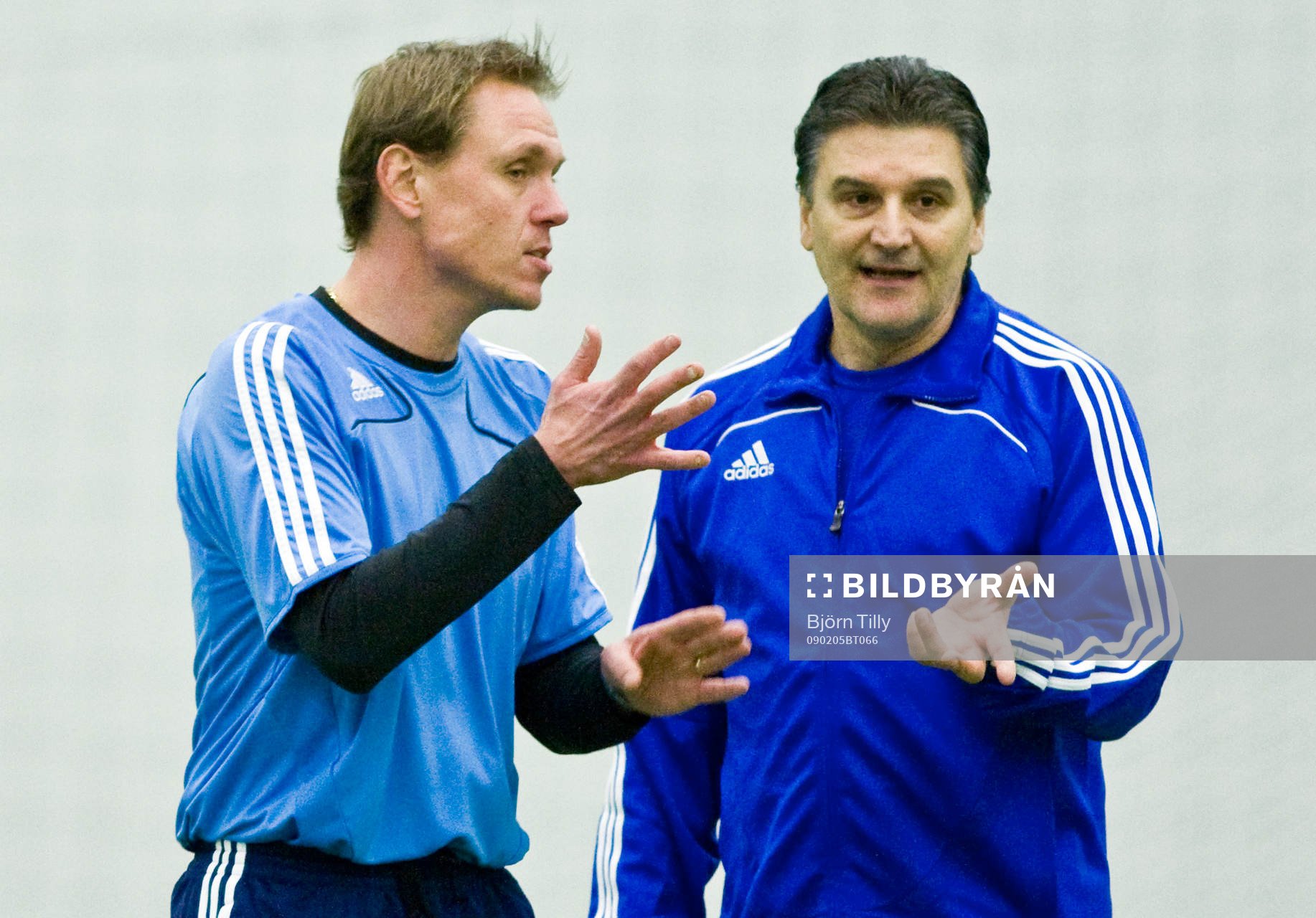 Zoran Lukic, tränare och Andrée Jeglertz, tränare
