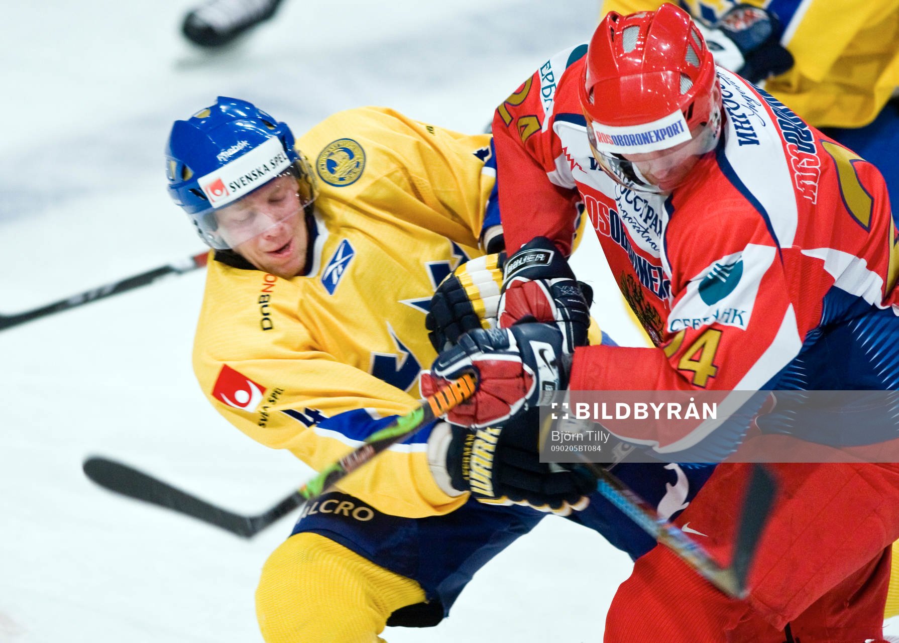 Johan Åkerman, Sverige och Petr Schastlivyy, Ryssland