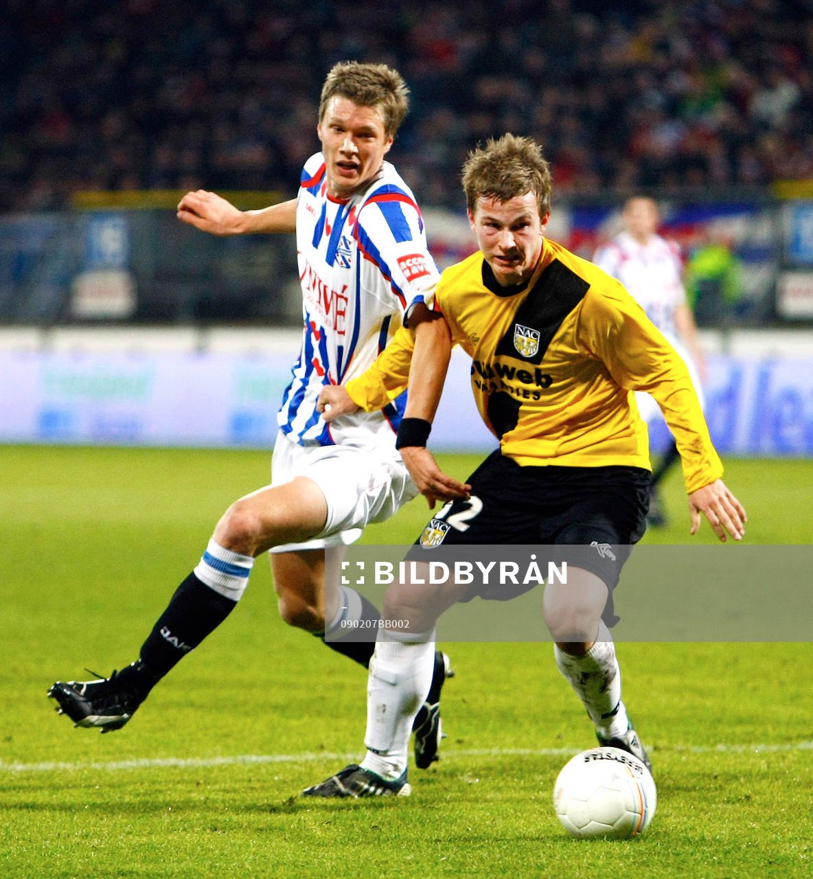 Fotboll, Eredivisie, holländsk liga, Heerenveen - NAC