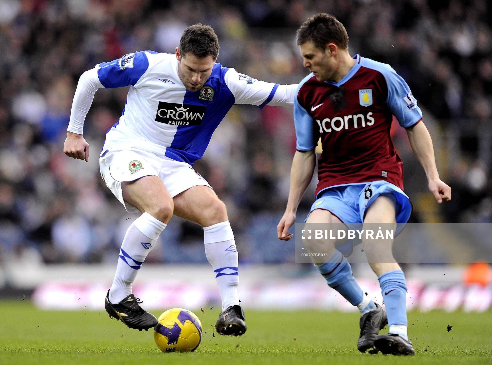 Fotboll, Premier League, engelsk liga, Blackburn - Aston