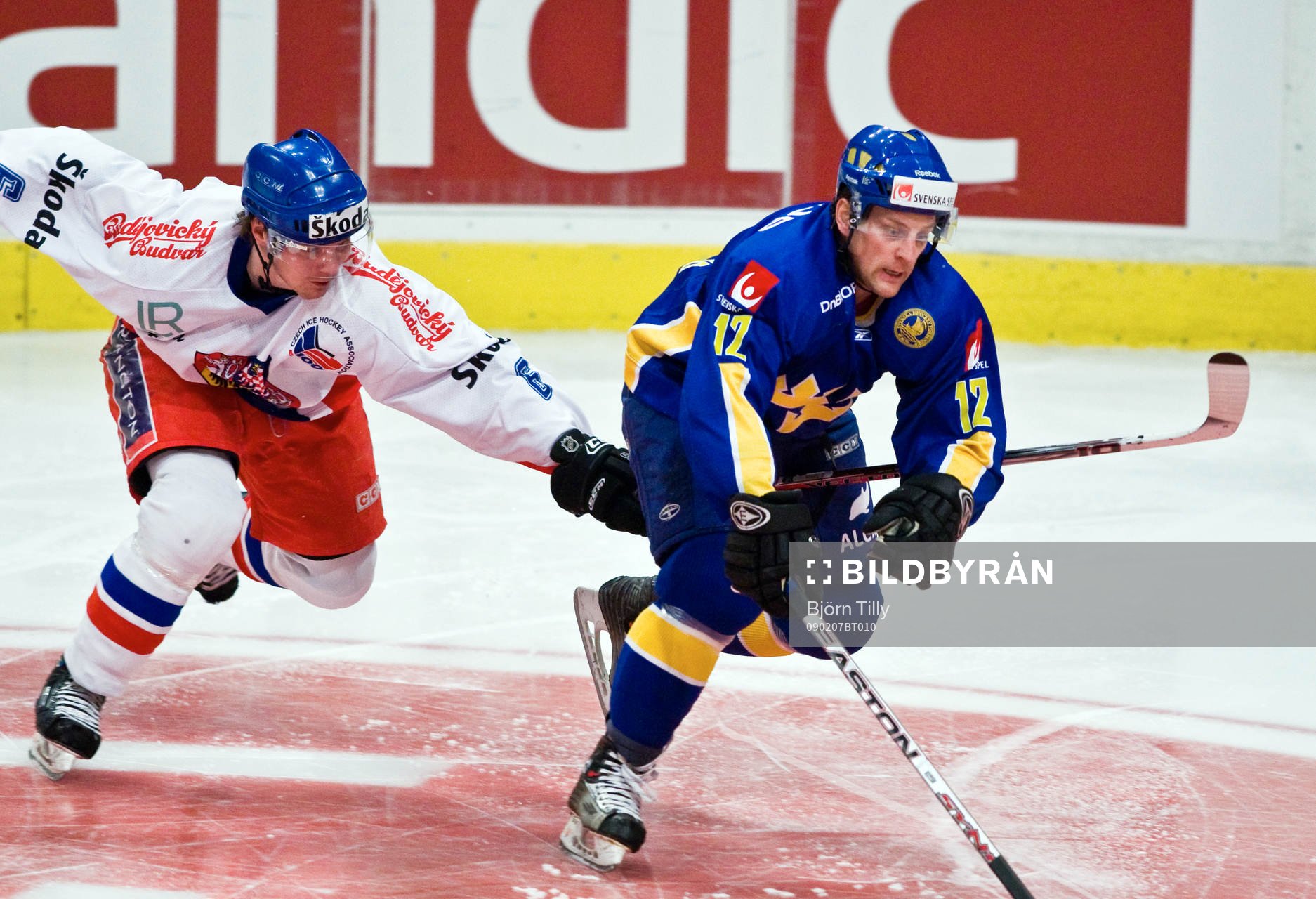 Ondrej Nemec, Tjeckien och Chistian Berglund, Sverige
