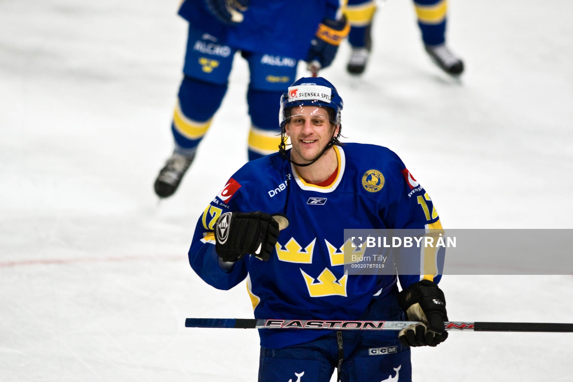 Christian Berglund,  jubel