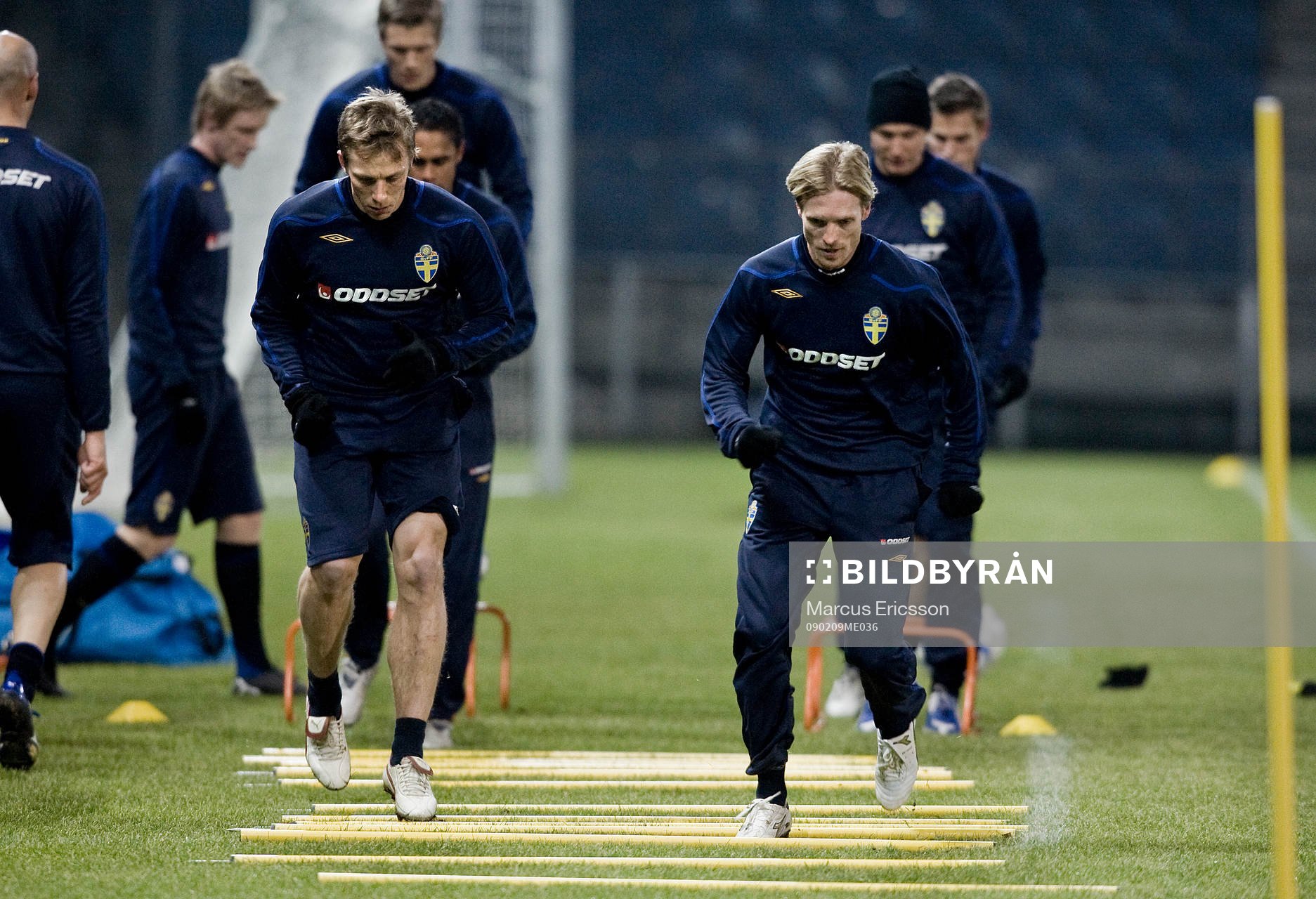 Erik Edman och Christian Wilhelmsson