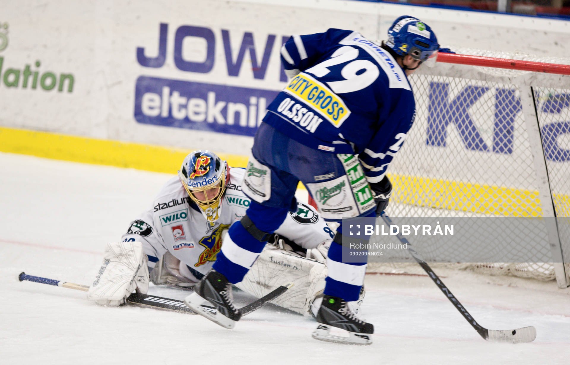 Christoffer Bengtsberg, Målvakt Växjö släpper in straff