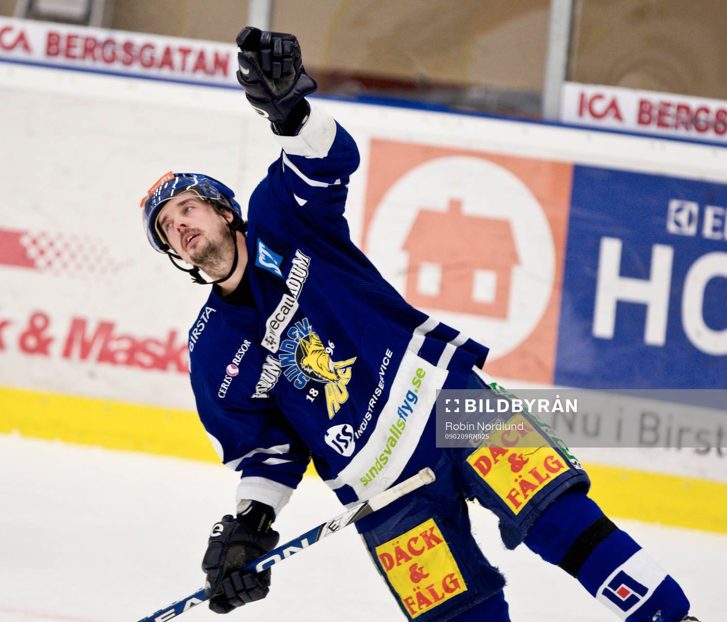 Daniel Olsson, jubel