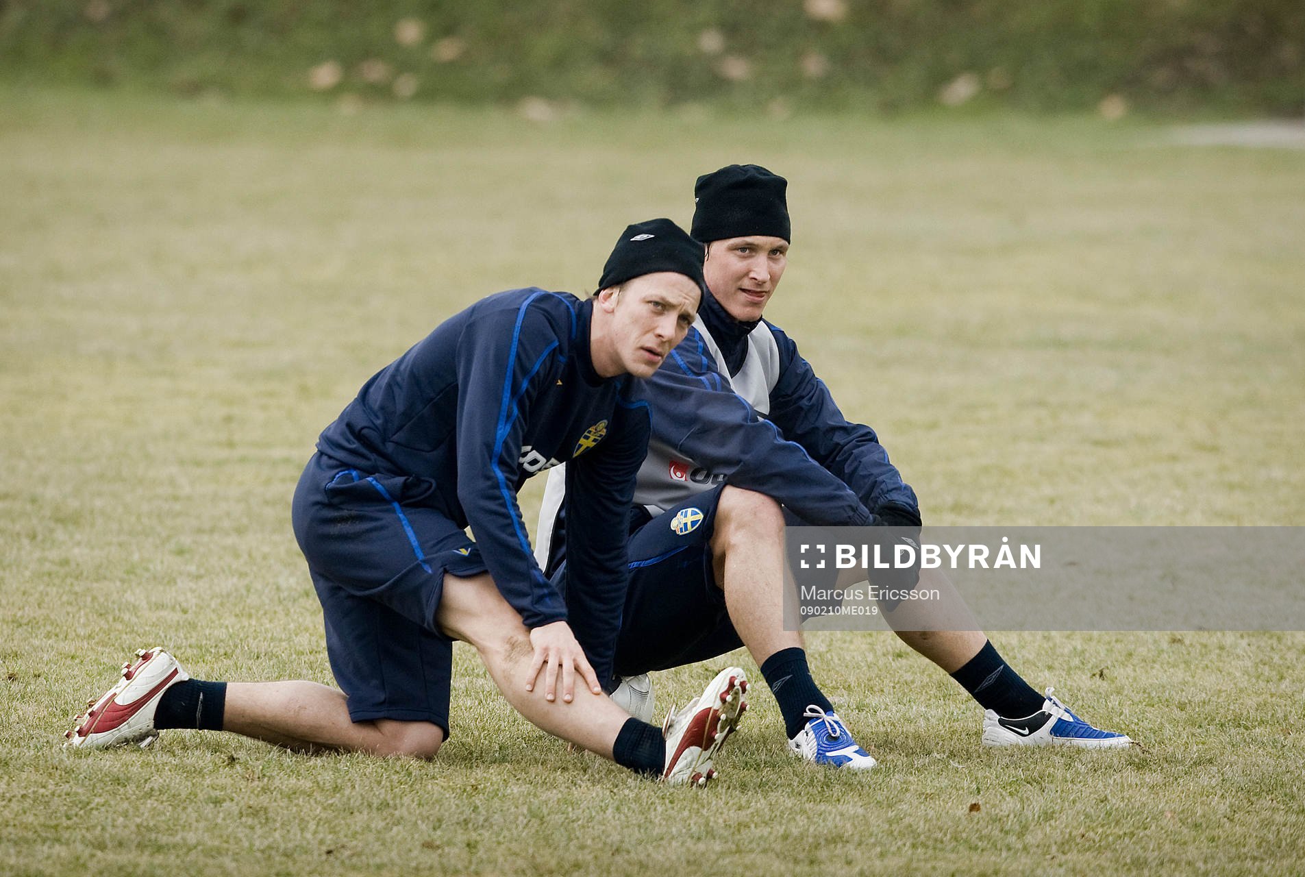 Erik Edman och Kim Källström