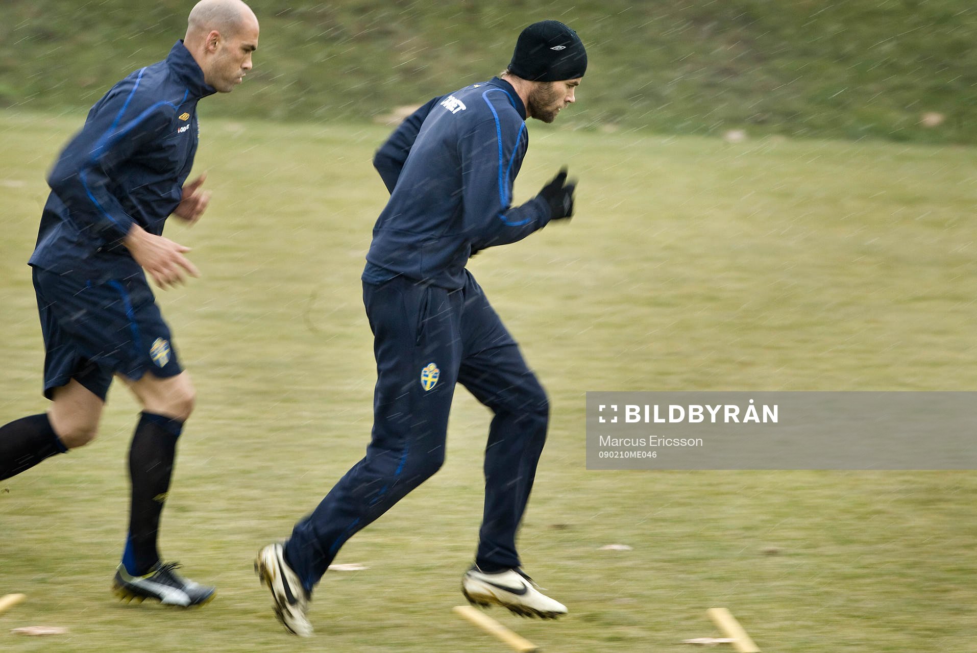 Daniel Majstorovic och Olof Mellberg