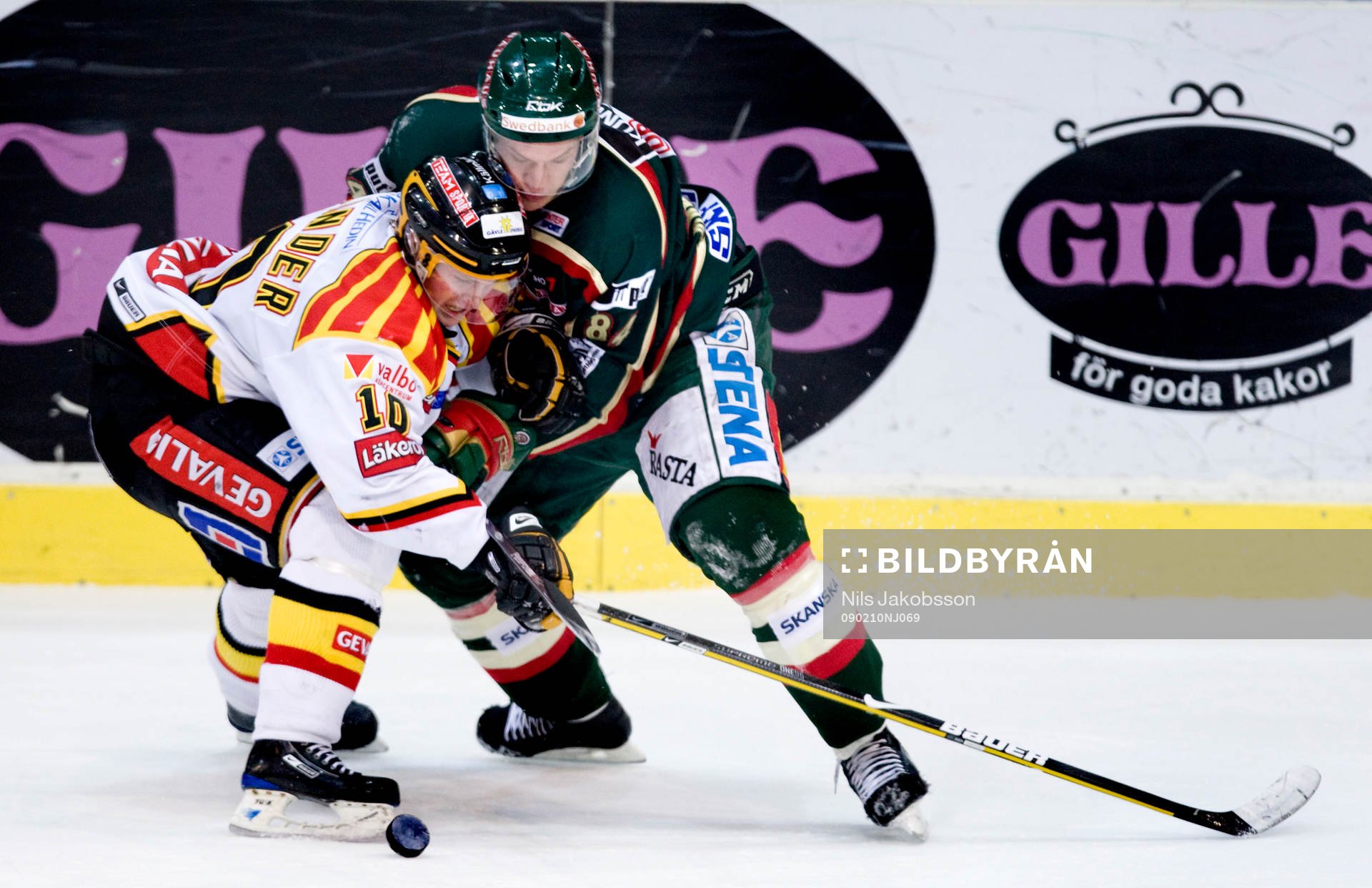 Peter Nolander, Brynäs, Patric Blomdahl, Frölunda