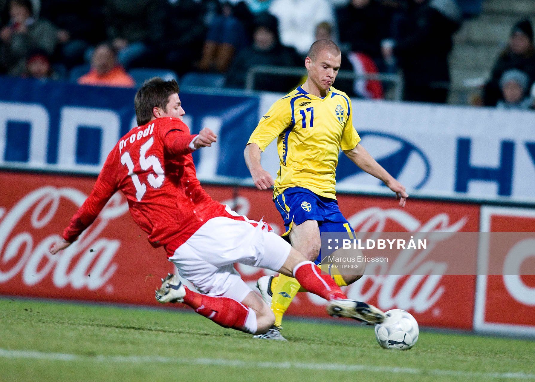 Samuel Holmén, Sverige och Sebastian Prödl, Österrike