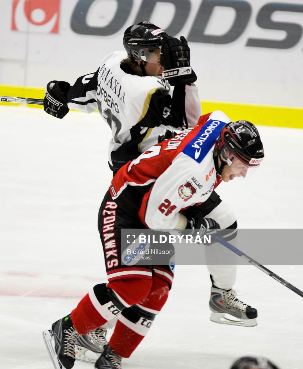 Tomas Larsson, Malmö och Mikael Österberg, AIK