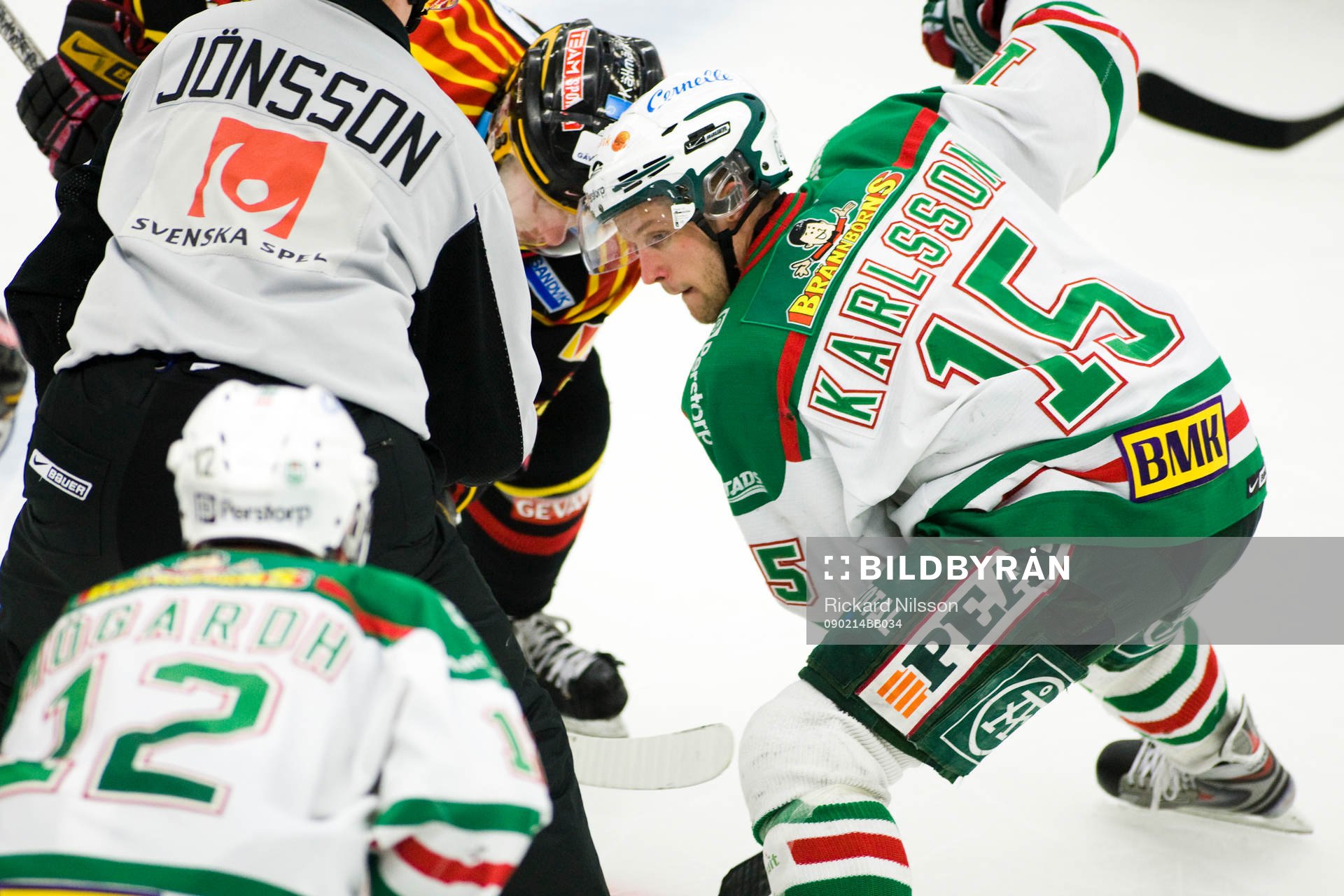 Nedsläpp, teckning, Sebastian Karlsson, Rögle