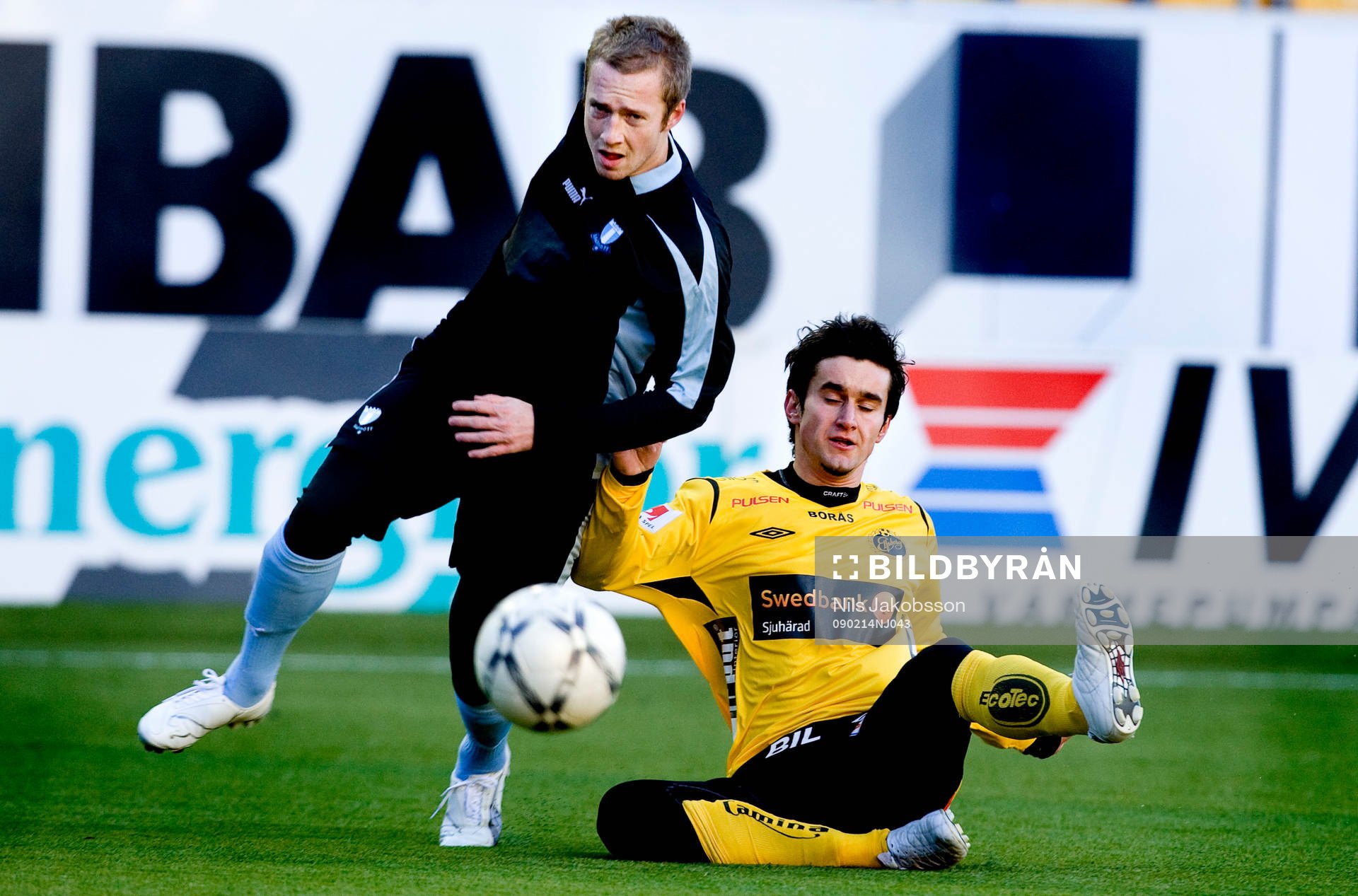 Elmin Kurbegovic, Elfsborg, Daniel Larsson, Malmö FF