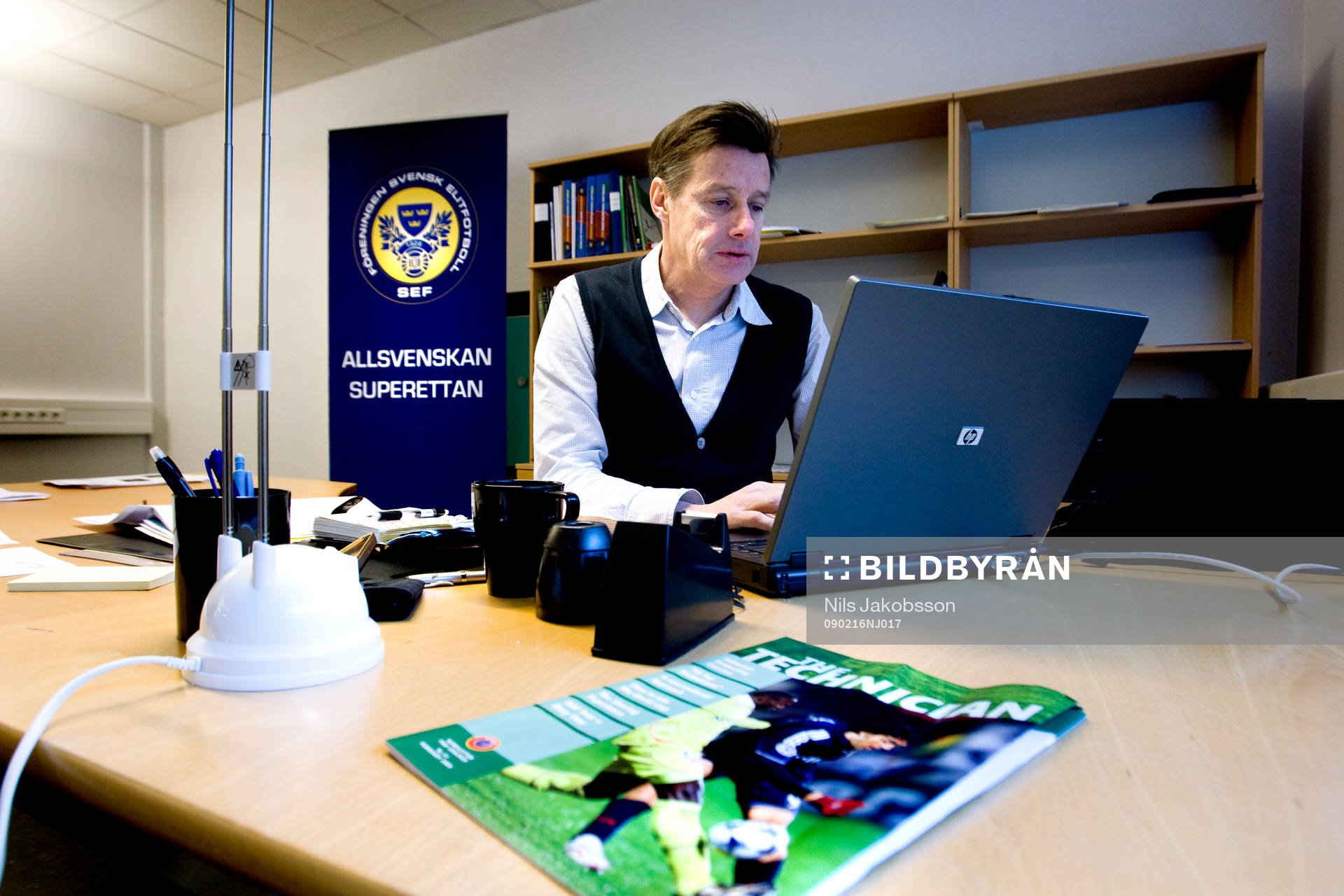 Fotboll, Stefan Lundin, sportchef på Svensk Elitfotboll,