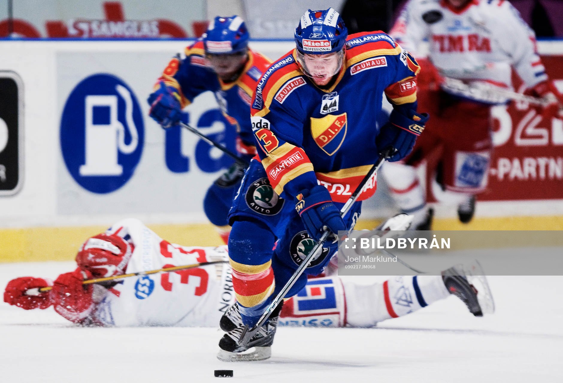 Robin Figren, Djurgården, åker ifrån Håkan Bogg, Timrå