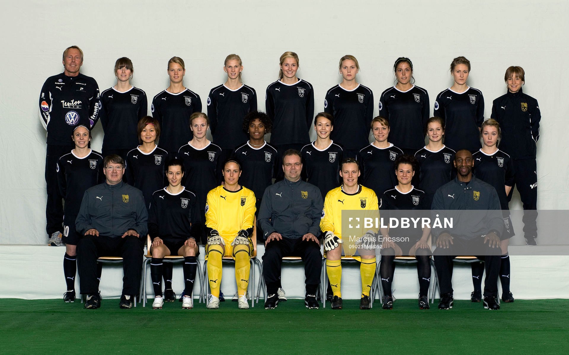 Fotboll, Dam, Damallsvenskan, Umeå, Lagbild