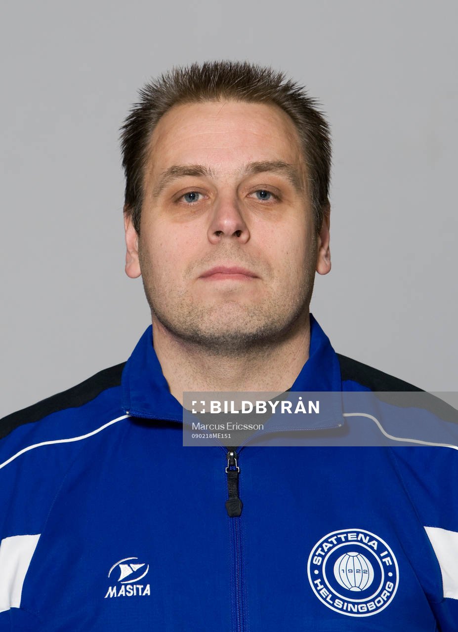 Jonas Sjöholm, materialförvaltare